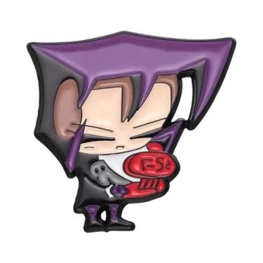 Imagem de Broches De Esmalte E Crachás De Lapela Do Desenho Animado Alien Invade