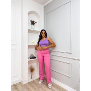 Imagem de Top Cropped alcinha costas nua feminino Basic Liso - TRIBO MODAS, LILÁ