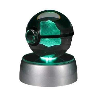 Imagem de Base De Luz LED Para Figuras De Bola De Cristal 3D Pokémon: Butterfree
