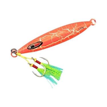 Imagem de Isca De Pesca Luminosa De Metal 50g 100g Para Bass E Kingfish, Pesca E