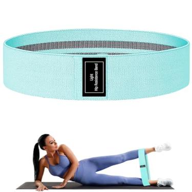 Imagem de Bandas de resistência, faixas de treino de tecido para mulheres e homens, faixas de tecido de resistência para bumbum, faixas grossas de agachamento para fitness em casa, academia, ioga, pilates para