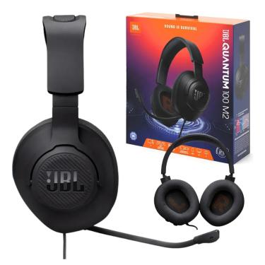 Imagem de Headset Gamer JBL Quantum 100 M2 Comunicação Clara