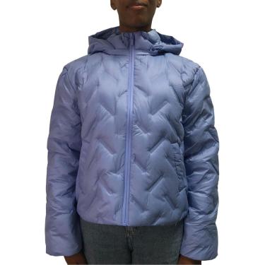 Imagem de Jaqueta Alpelo Pluma de Pato Curta Azul 40200132-Feminino
