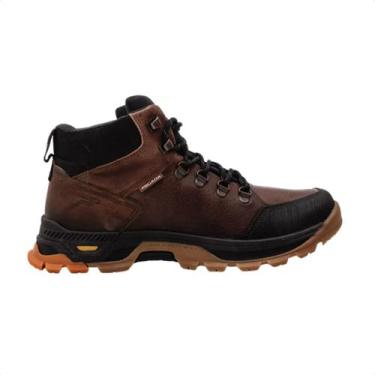 Imagem de Bota Masculina Coturno Trekking Pegada Marrom, Castanho, 39