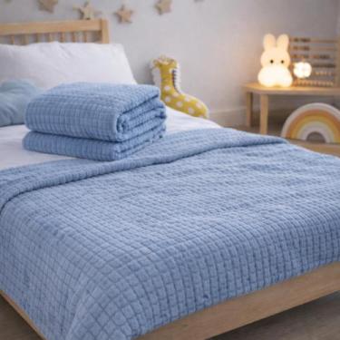 Imagem de Cobertor Infantil Aveludado Soft Touch Flannel Jacquard  1,00 x 1,20 M