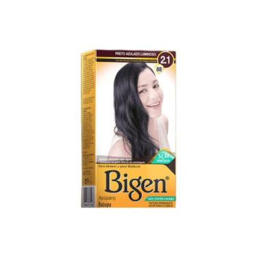 Imagem de Cless tintura bigen 6g sem amonia 2.1 - 88 preto azulado lumi