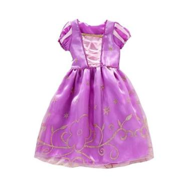 Imagem de Fantasia De Princesa Para Menina, Vestido De Rapunzel, Bela Adormecida