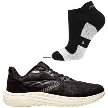 Imagem de Kit Tênis Rainha Blare Esportivo+Meia Penalty Esportiva Movimento