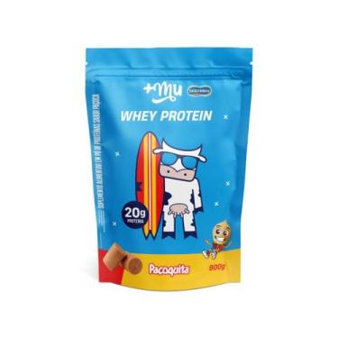 Imagem de Whey Protein Concentrado Sabor Paçoquita 900g Mais Mu