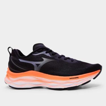 Imagem de Tênis Mizuno Victory Masculino, Preto, Branco, 44