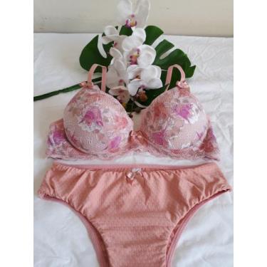 Imagem de Conjunto caucinha e sutiã cor Romance referência 648 - Vitoria Lingeri