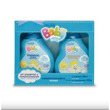 Imagem de Kit Muriel Baby Sh +Cond 100 Ml Camomila e Aloe Vera Menino