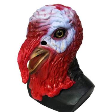 Imagem de Máscara de cosplay Horror Turkeys Halloween Carnaval Páscoa - yiweisai