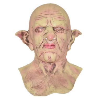 Imagem de Máscara Bald Old Man Headgear Latex Full Face Party Cosplay - yiweisai