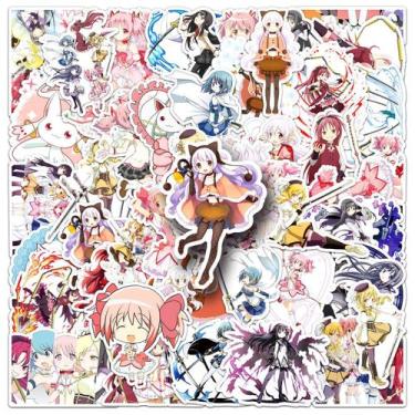 Imagem de Adesivos Puellas Magis Madokas Magicas à prova d'água (50 unidades) - 