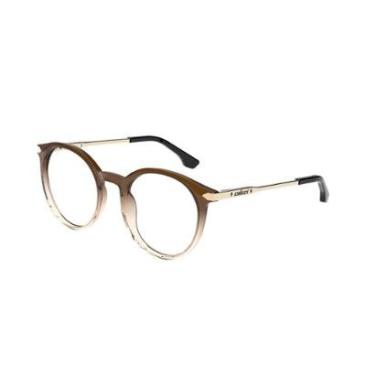 Imagem de Armação De Óculos Colcci Bebe C6154j0853 Marrom Translúcido Degradê-Feminino