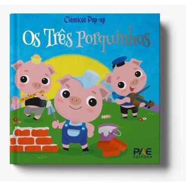 Imagem de Clássicos Pop-Up - Os Três Porquinhos - PAE EDITORA E DISTRIBUIDORA, S
