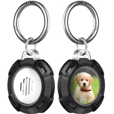 Imagem de Suporte de AirTag para fotos personalizado (AIPNIS) compatível com App