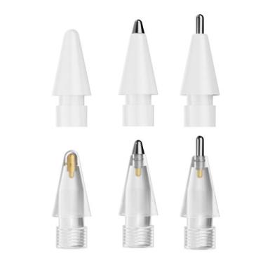 Imagem de Puntas Mejoradas HOU para Apple Pencil Paquete de 6 para Apple Pencil 