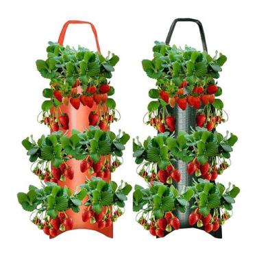 Imagem de Sacos de cultivo suspensos SHZONS para tomate, pimenta, erva e morango