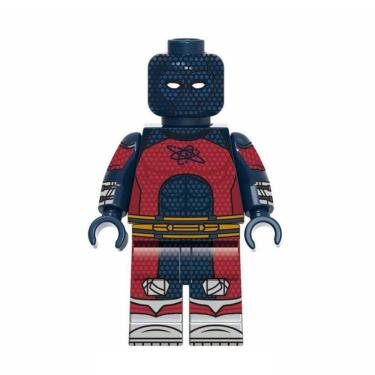 Imagem de Boneco Super Herois Vilões Quadrinhos Hq Bloco De Montar