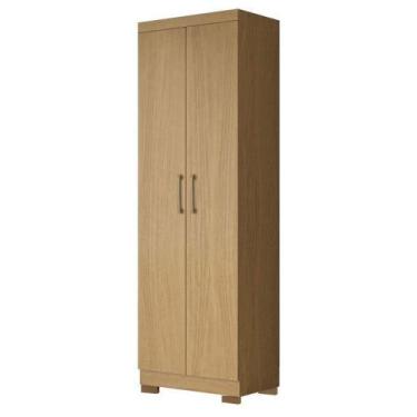 Imagem de Armário Multiuso 2 Portas 2000191 Atacama Com Pés Bronze - Aramóveis -