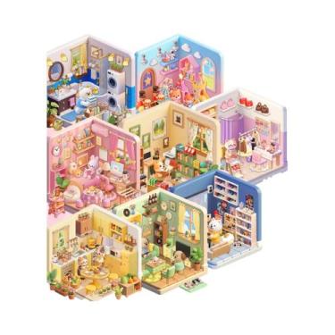 Imagem de Adesivos Decorativos Kawaii Dual M5 Estilo Coreano, Adesivos De Desenh