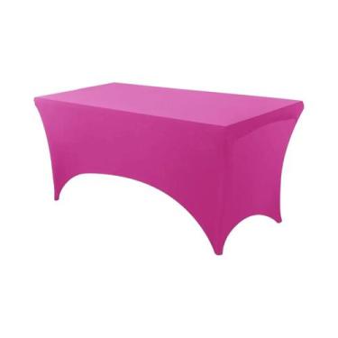 Imagem de Toalha De Mesa De Spandex Elástica Lavável E Resistente a Rugas, Capa 