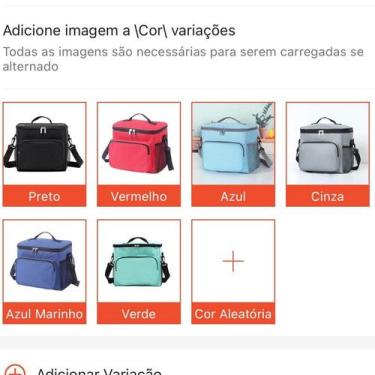 Imagem de Bolsa Térmica Grande Portatil Marmita Viagem Com Alça Cor:Cor Aleatóri