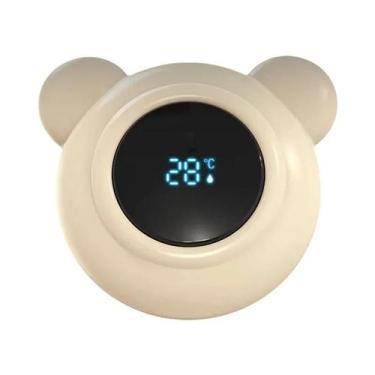 Imagem de Termômetro Digital Para Banho De Bebê Em Forma De Urso Para Uso Domést