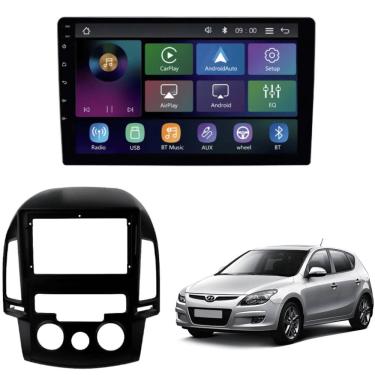 Imagem de Multimídia MP5 Hyundai I30 Ar Analógico 08/12 Tela de 9p Carplay e Android Auto Sem Fio - Roadstar RS-9200BR Pro Line