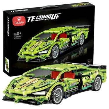 Imagem de Carro de Corrida Blocos Montar 499 Peças Racing CBS0096 Castela