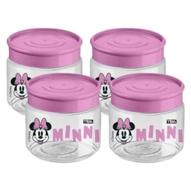 Imagem de Kit Potes Tampa de Rosca 160ml Infantil Porta Objetos Organizador Mult