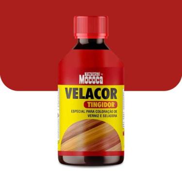 Imagem de Tingidor Verniz Madeira Veladura Velacor Maza Mogno 200ml