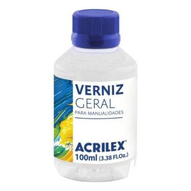 Imagem de Verniz Geral 100 Ml Brilhante Multiuso Incolor - Acrilex