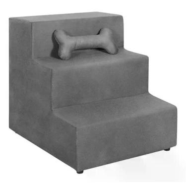 Imagem de Escadinha Para Pet Escada Filhotinhos Subir No Sofá E Cama - Móveis Ma