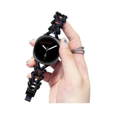 Imagem de Pulseira De Metal Em Forma De V Para Samsung Galaxy Watch 40mm 44mm 46