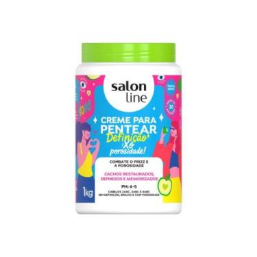 Imagem de Creme Para Pentear Salon Line Definição Xo Porosidade 1kg