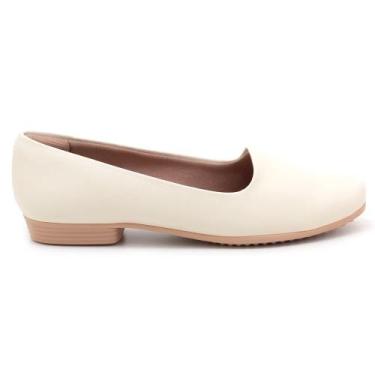Imagem de Sapatilha Piccadilly Mocassim Napa Básico Feminino 250132, Off white, 