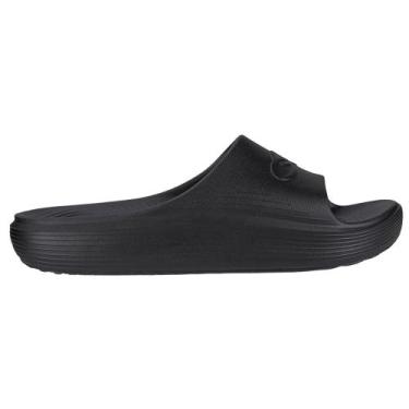 Imagem de Chinelo Slide Feminino Olympikus Sereno Original, 44, Preto, Feminino