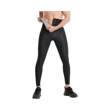 Imagem de Calças Modeladoras Masculinas Com Controle De Barriga E Modelagem De C