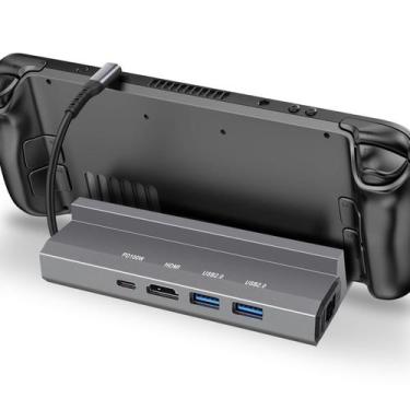 Imagem de Estación de acoplamiento Yostyle 5 en 1 para Steam Deck con HDMI 4K a 