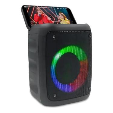 Imagem de Caixa De Som Bluetooth Caixinha Alto-Falante Rádio FM Aux US - Congrat