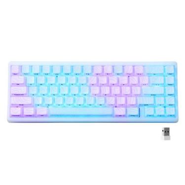 Imagem de Teclado para jogos HITIME M67 Wireless 60% RGB, com troca a quente