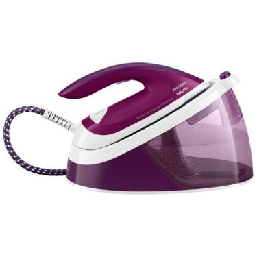 Imagem de Ferro a Vapor Philips Walita Branco e Roxo PerfectCare Compact Essenti