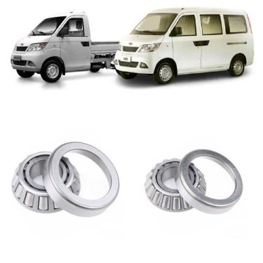 Imagem de Rolamentos Pinhão Diferencial Traseiro Rely Van e Picape - AD Parts