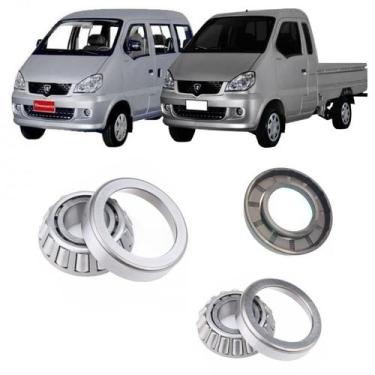 Imagem de Rolamentos Pinhão Diferencial Hafei Towner Kit - AD Parts