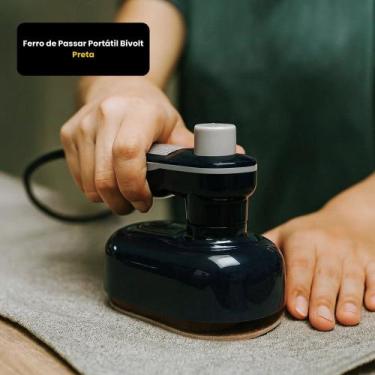 Imagem de Ferro de Passar Portátil Bivolt - Preta - STARTOOLS