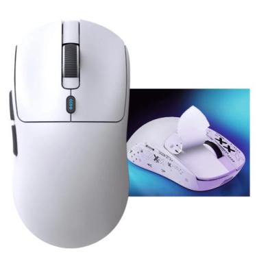 Imagem de Mouse Gamer 3 Modos 18000 DPI 58g Sensor PAW3311 7 Botões Programáveis
