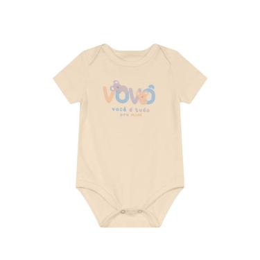 Imagem de Body bebê unissex com frase decorativa Brandili Baby
